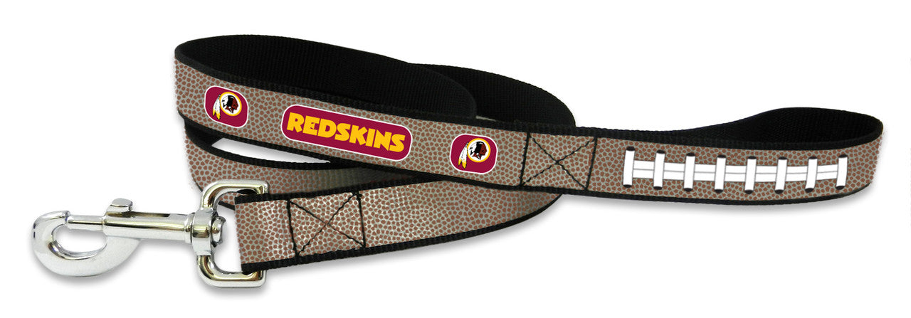 Washington Redskins Pet Leash Reflective Football Size Small - Sports Collectibles, Sports Memorabilia, Sports Fan Shop, Sports Gifts