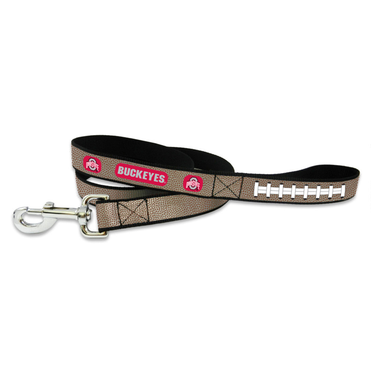 Ohio State Buckeyes Pet Leash Reflective Football Size Small - Sports Collectibles, Sports Memorabilia, Sports Fan Shop, Sports Gifts
