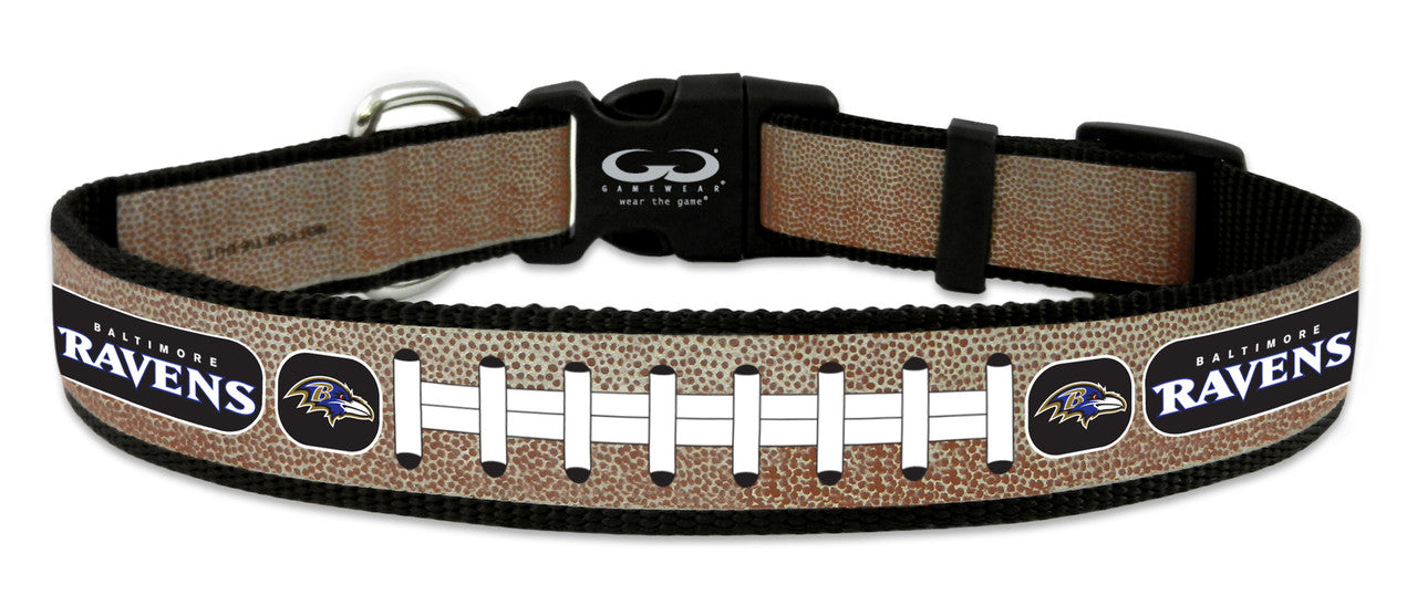 Baltimore Ravens Pet Collar Reflective Football Size Medium - Sports Collectibles, Sports Memorabilia, Sports Fan Shop, Sports Gifts