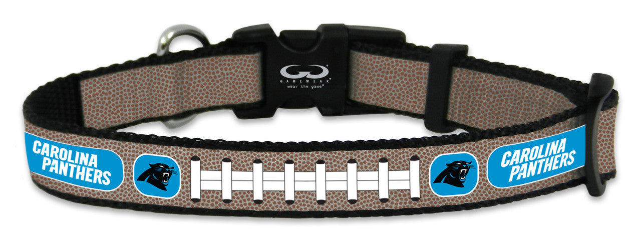 Carolina Panthers Pet Collar Reflective Football Size Small - Sports Collectibles, Sports Memorabilia, Sports Fan Shop, Sports Gifts