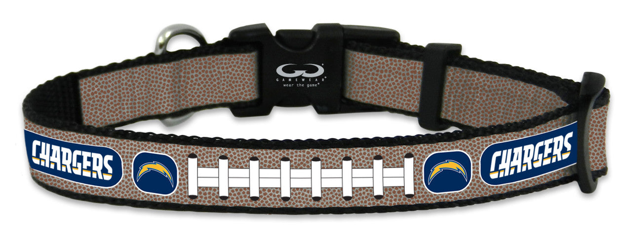 San Diego Chargers Reflective Toy Football Collar - - Sports Collectibles, Sports Memorabilia, Sports Fan Shop, Sports Gifts