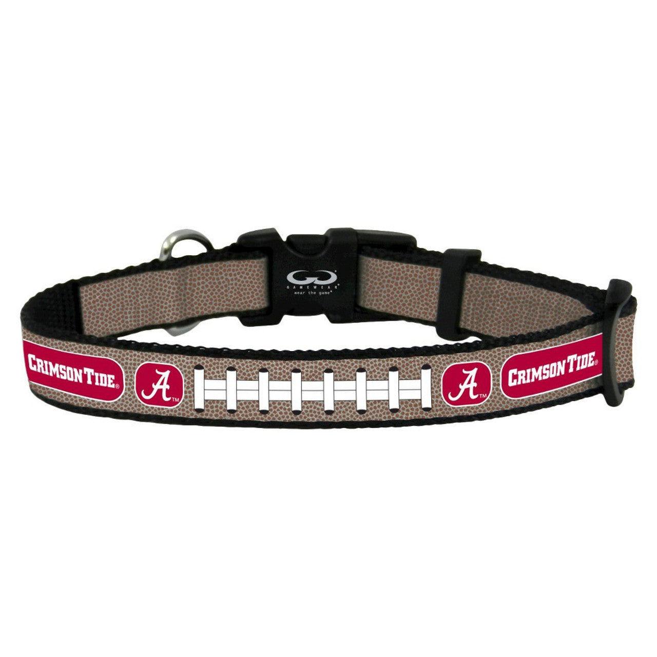 Alabama Crimson Tide Pet Collar Reflective Football Size Toy CO - Sports Collectibles, Sports Memorabilia, Sports Fan Shop, Sports Gifts