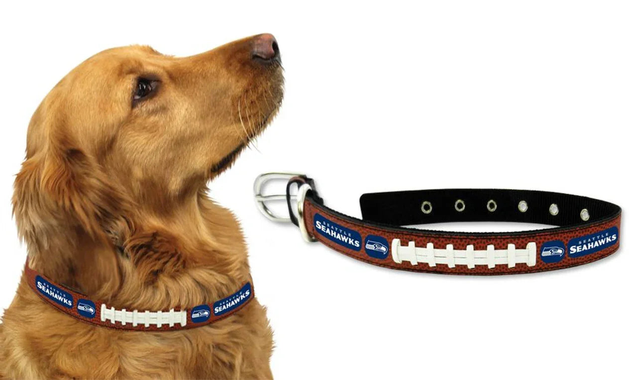 Seattle Seahawks Dog Collar - Medium (CDG) - 757 Sports Collectibles