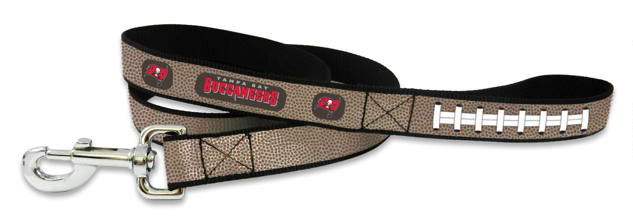Tampa Bay Buccaneers Pet Leash Reflective Football Size Large