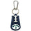 Seattle Seahawks Keychain Team Color Jersey Russell Wilson Design CO - Sports Collectibles, Sports Memorabilia, Sports Fan Shop, Sports Gifts