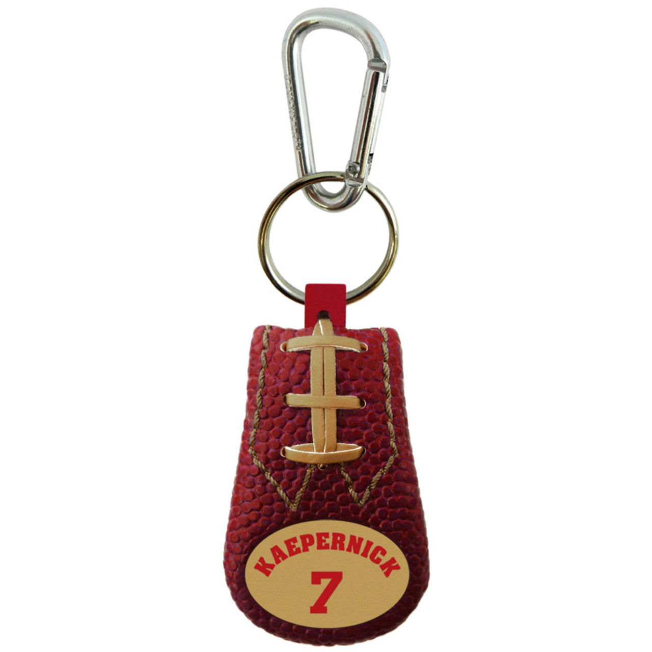San Francisco 49ers Keychain Classic Jersey Colin Kaepernick Design CO - Sports Collectibles, Sports Memorabilia, Sports Fan Shop, Sports Gifts