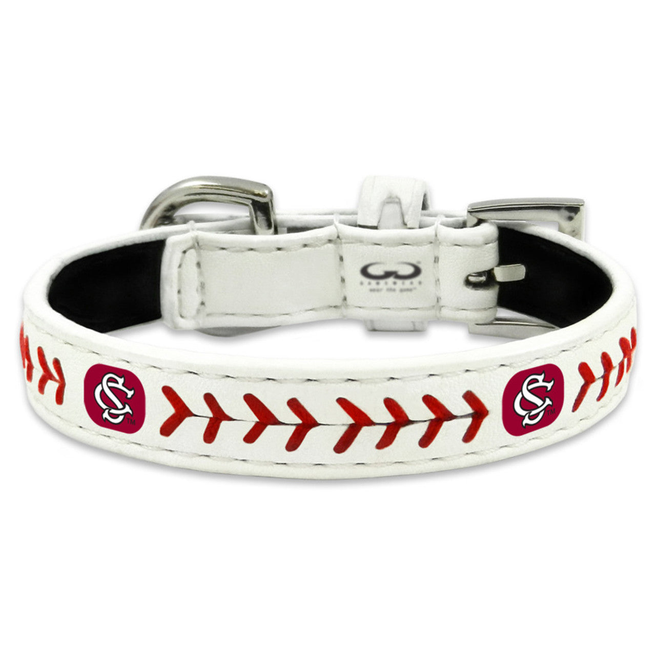 South Carolina Gamecocks Pet Collar Classic Baseball Leather Size Toy - Sports Collectibles, Sports Memorabilia, Sports Fan Shop, Sports Gifts