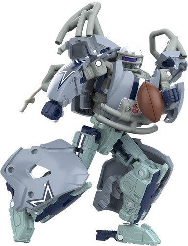 Hasbro Collectibles - NFL x Transformers - Dallas Cowboys - Starblitz Helmet Action Figure - Sports Gifts, Sports Memorabilia, Sports Collectibles, Fan Shop