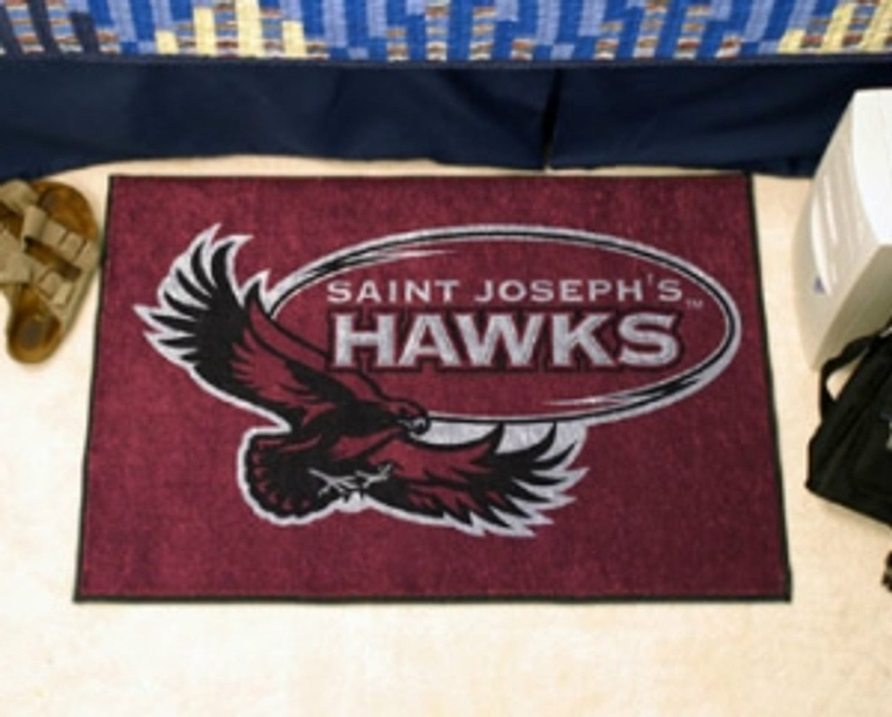 St. Joseph's Hawks Rug - Starter Style - Special Order