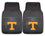 Tennessee Volunteers Heavy Duty 2-Piece Vinyl Car Mats (CDG) - 757 Sports Collectibles