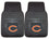Chicago Bears Car Mats Heavy Duty 2 Piece Vinyl (CDG) - 757 Sports Collectibles