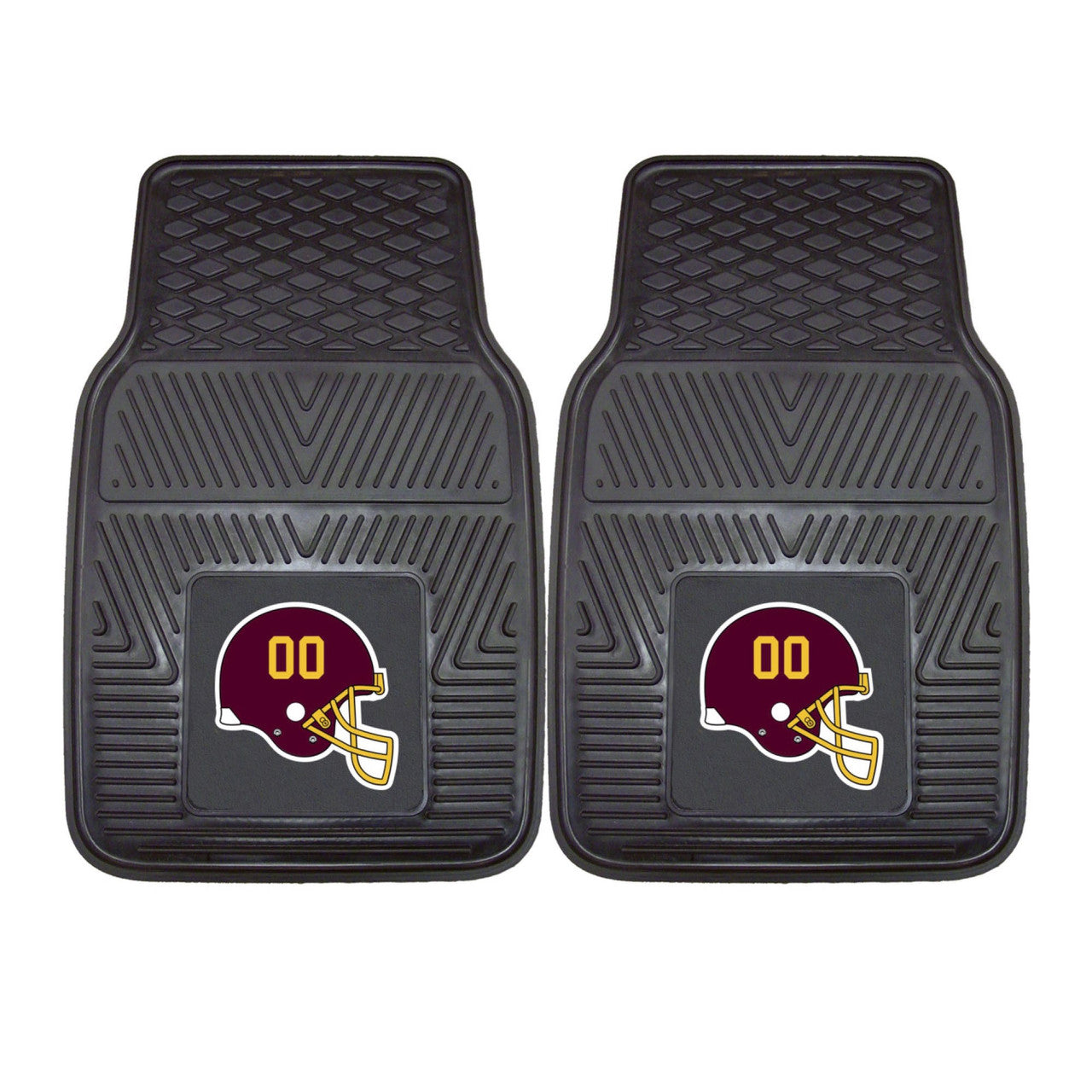 Washington Football Team Car Mats Heavy Duty 2 Piece Vinyl - Sports Collectibles, Sports Memorabilia, Sports Fan Shop, Sports Gifts