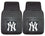New York Yankees Heavy Duty 2-Piece Vinyl Car Mats (CDG) - 757 Sports Collectibles