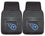 Tennessee Titans Car Mats Heavy Duty 2 Piece Vinyl (CDG) - 757 Sports Collectibles