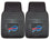 Buffalo Bills Car Mats Heavy Duty 2 Piece Vinyl (CDG) - 757 Sports Collectibles