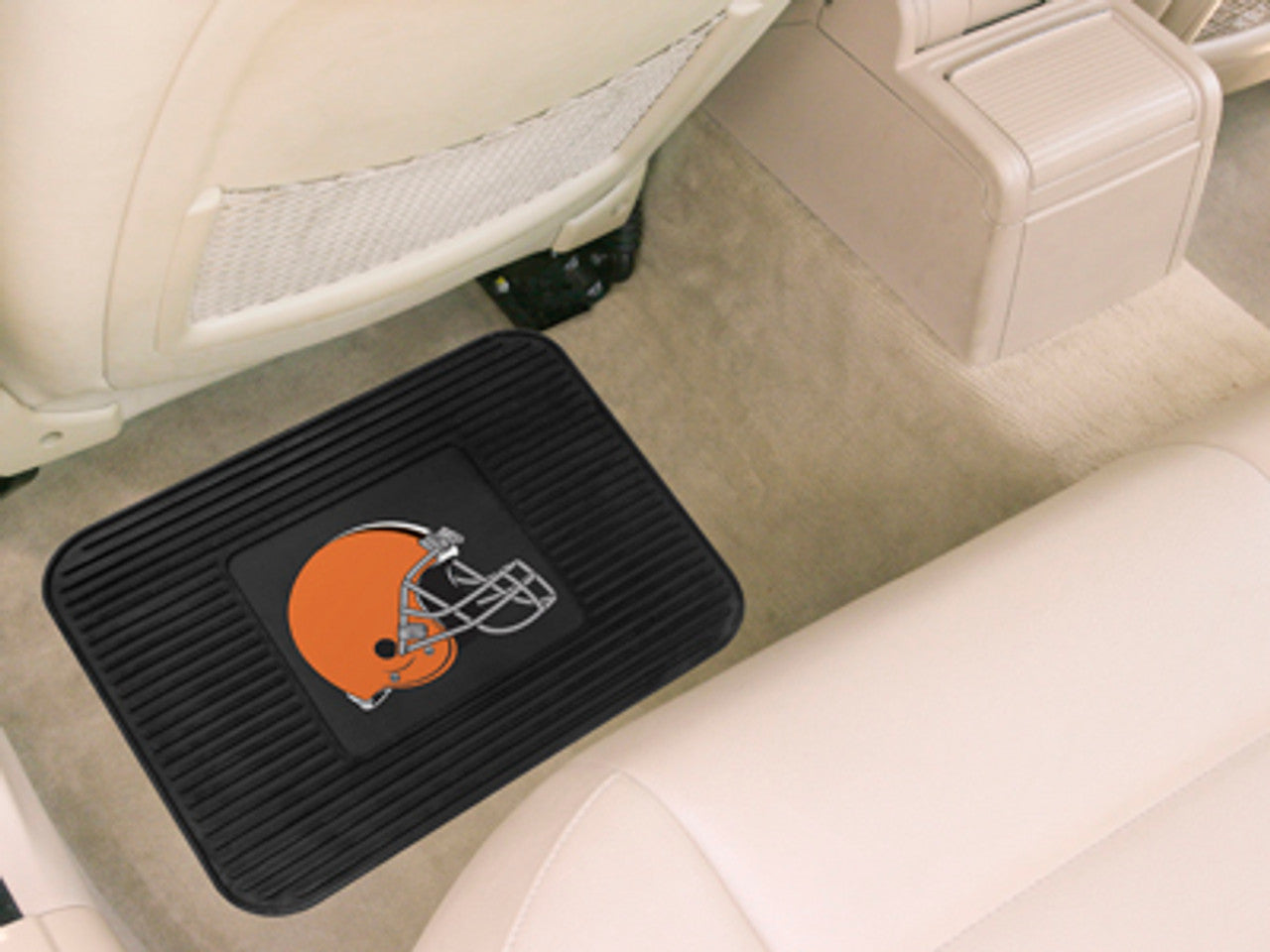 Cleveland Browns Car Mat Heavy Duty Vinyl Rear Seat - Sports Collectibles, Sports Memorabilia, Sports Fan Shop, Sports Gifts