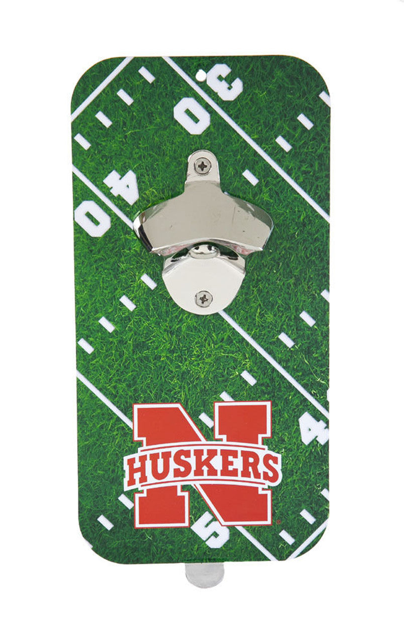 Nebraska Cornhuskers Bottle Opener Magnetic Clink N Drink CO - Sports Collectibles, Sports Memorabilia, Sports Fan Shop, Sports Gifts