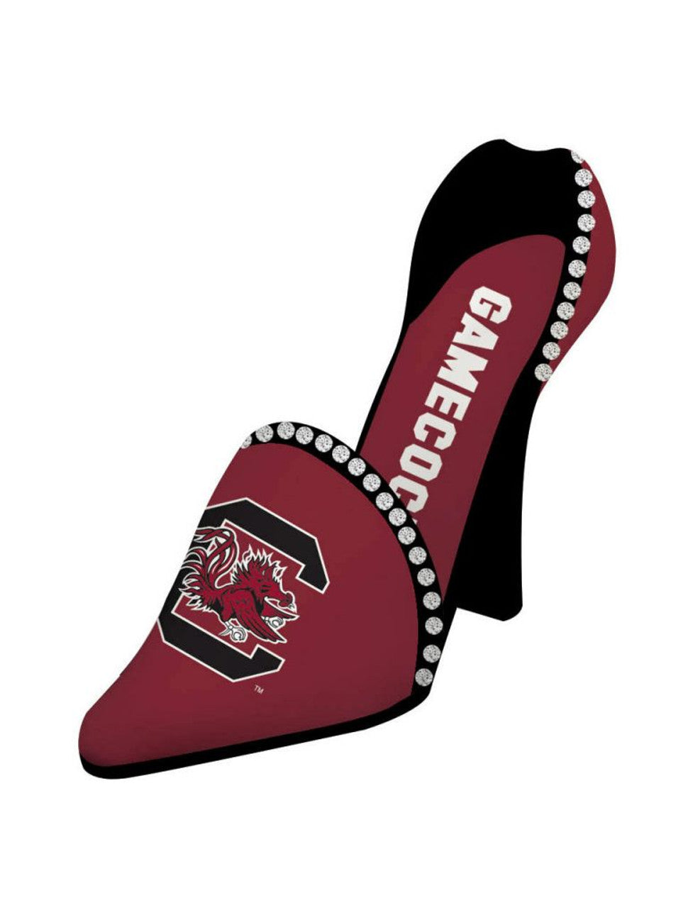 South Carolina Gamecocks Wine Bottle Holder Decorative Shoe - Sports Collectibles, Sports Memorabilia, Sports Fan Shop, Sports Gifts