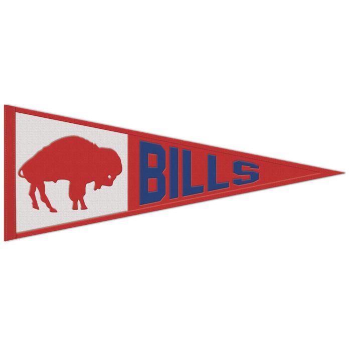 Buffalo Bills Classic Wool Pennant 13" x 32" - Sports Collectibles, Sports Memorabilia, Sports Fan Shop, Sports Gifts