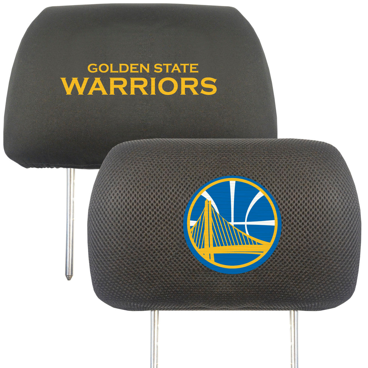 Golden State Warriors Headrest Covers FanMats - Sports Collectibles, Sports Memorabilia, Sports Fan Shop, Sports Gifts