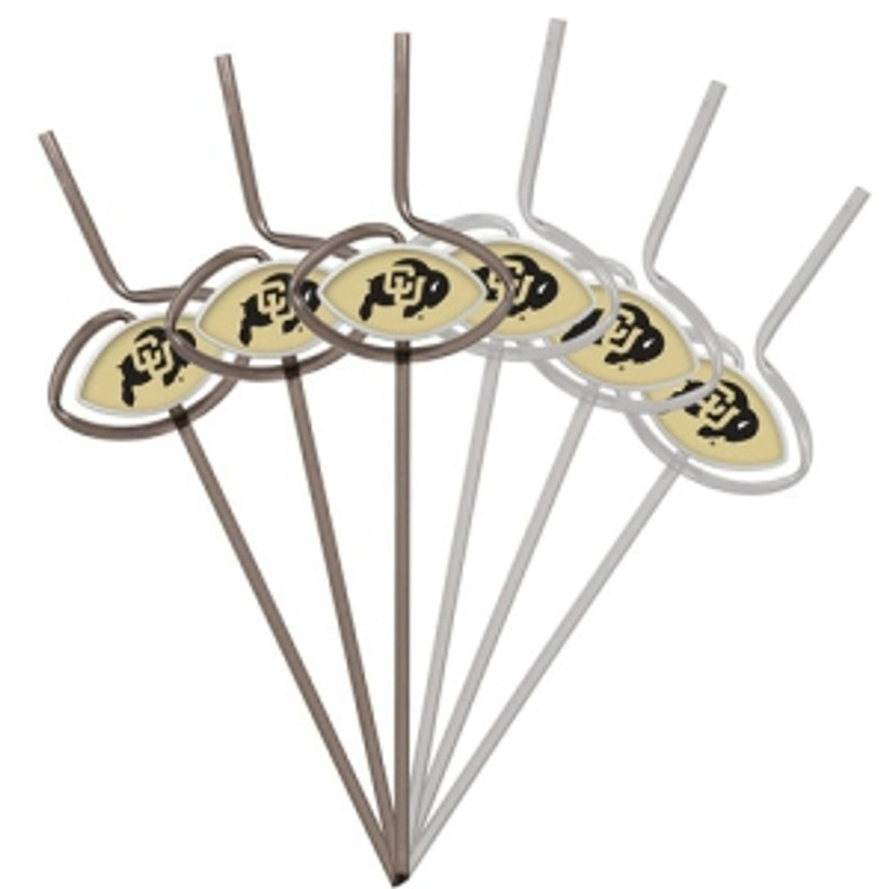 Colorado Buffaloes Team Sipper Straws CO - Sports Collectibles, Sports Memorabilia, Sports Fan Shop, Sports Gifts