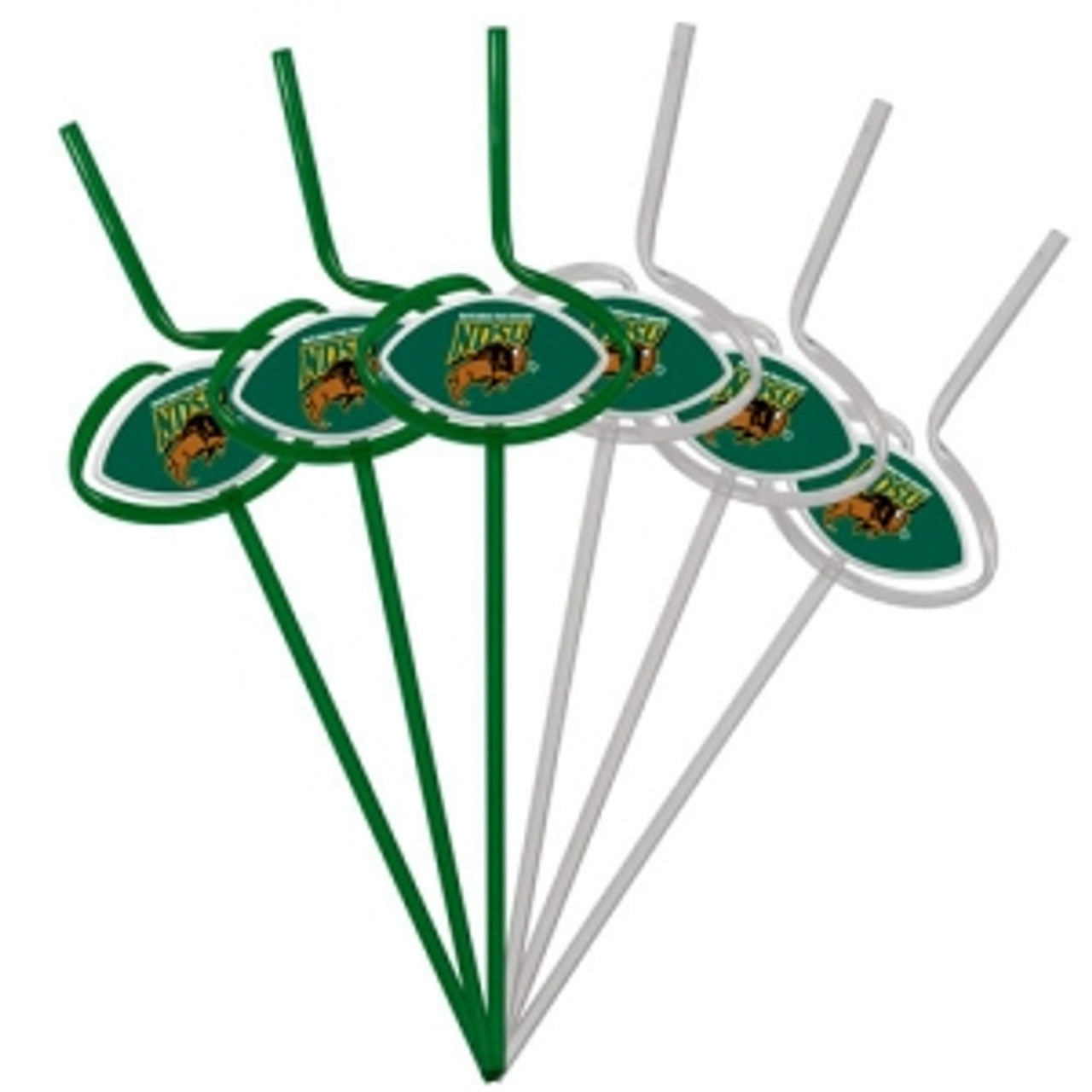 North Dakota State Bison Team Sipper Straws CO - Sports Collectibles, Sports Memorabilia, Sports Fan Shop, Sports Gifts