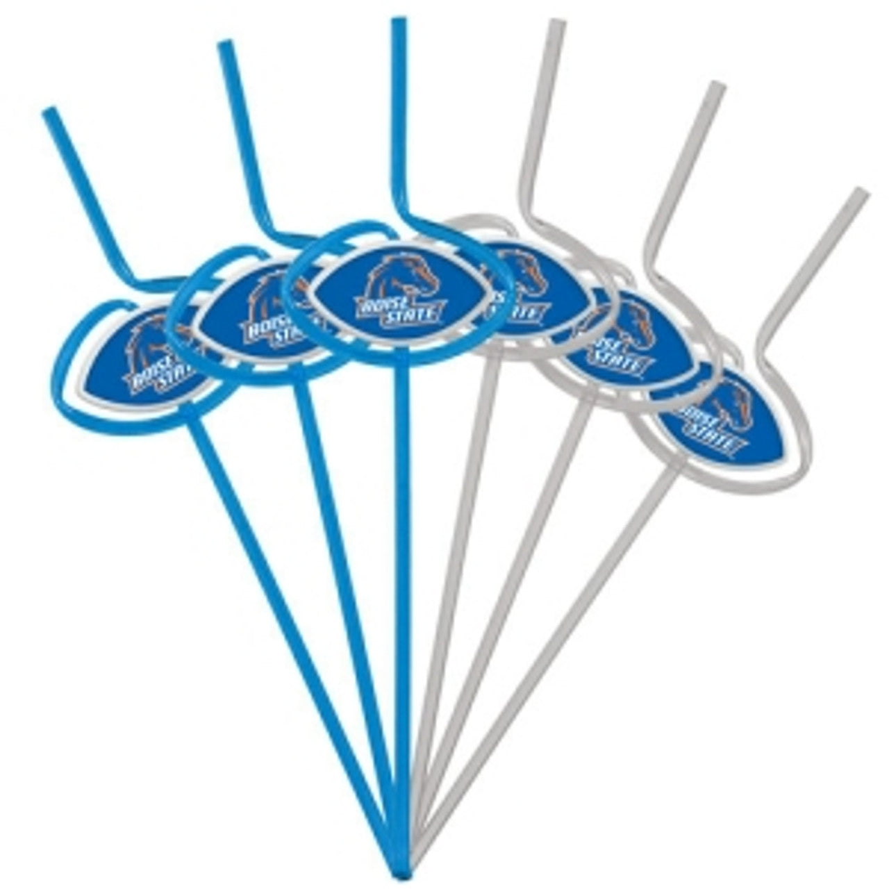 Boise State Broncos Team Sipper Straws CO - Sports Collectibles, Sports Memorabilia, Sports Fan Shop, Sports Gifts