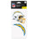 Los Angeles Chargers Decal 4x4 Perfect Cut Set of 2 - Sports Collectibles, Sports Memorabilia, Sports Fan Shop, Sports Gifts