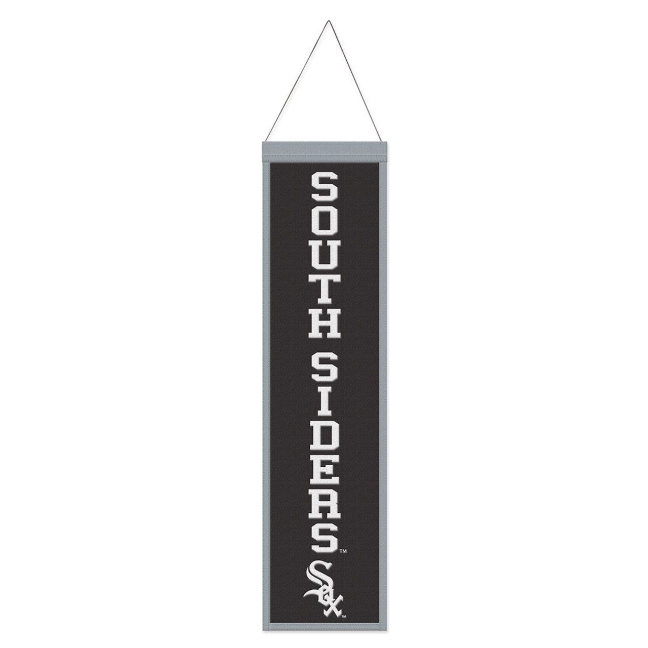 Chicago White Sox Banner Wool 8x32 Heritage Slogan Design - Special Order - Sports Collectibles, Sports Memorabilia, Sports Fan Shop, Sports Gifts