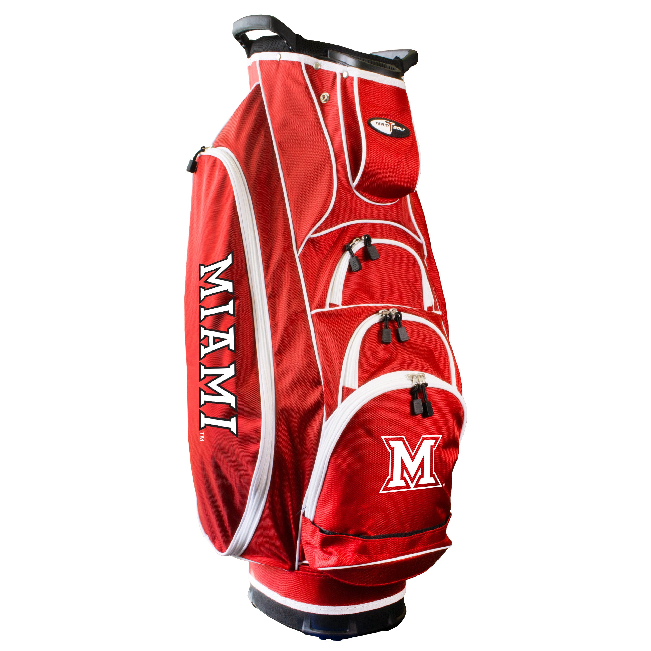 Miami of Ohio Redhawks Albatross Cart Golf Bag Red - Sports Gifts, Sports Memorabilia, Sports Collectibles, Fan Shop