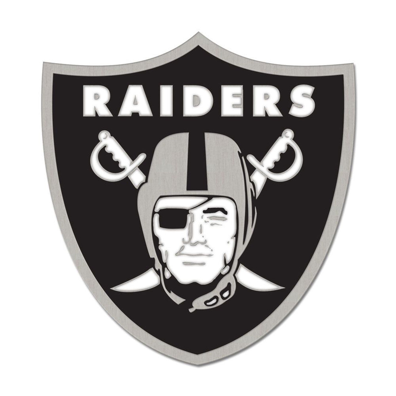Las Vegas Raiders Pin Collector Jewelry Card Style - Special Order - Sports Collectibles, Sports Memorabilia, Sports Fan Shop, Sports Gifts
