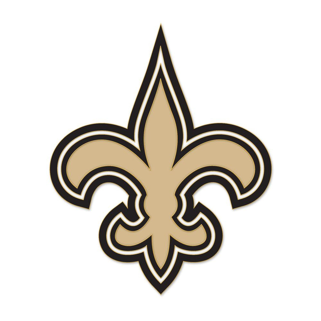 New Orleans Saints Collector Pin Jewelry Card - Special Order - Sports Collectibles, Sports Memorabilia, Sports Fan Shop, Sports Gifts