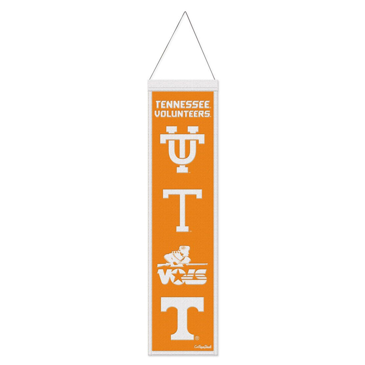 Tennessee Volunteers Banner Wool 8x32 Heritage Evolution Design - Sports Collectibles, Sports Memorabilia, Sports Fan Shop, Sports Gifts