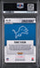 Graded 2025 Panini Instant NFL Isaac Teslaa #65 Rookie RC Football Card PSA 9 Mint