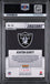 Graded 2025 Panini Instant Ashton Jeanty #55 Rookie RC Football Card PSA 10 Gem Mint