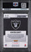 Graded 2025 Panini Instant Ashton Jeanty #55 Rookie RC Football Card PSA 9 Mint
