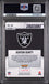 Graded 2025 Panini Instant Ashton Jeanty #55 Rookie RC Football Card PSA 5 Excellent
