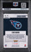 Graded 2025 Panini Instant NFL Cam Ward #74 Rookie RC Football Card PSA 8 Near Mint