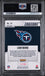 Graded 2025 Panini Instant NFL Cam Ward #74 Rookie RC Football Card PSA 9 Mint