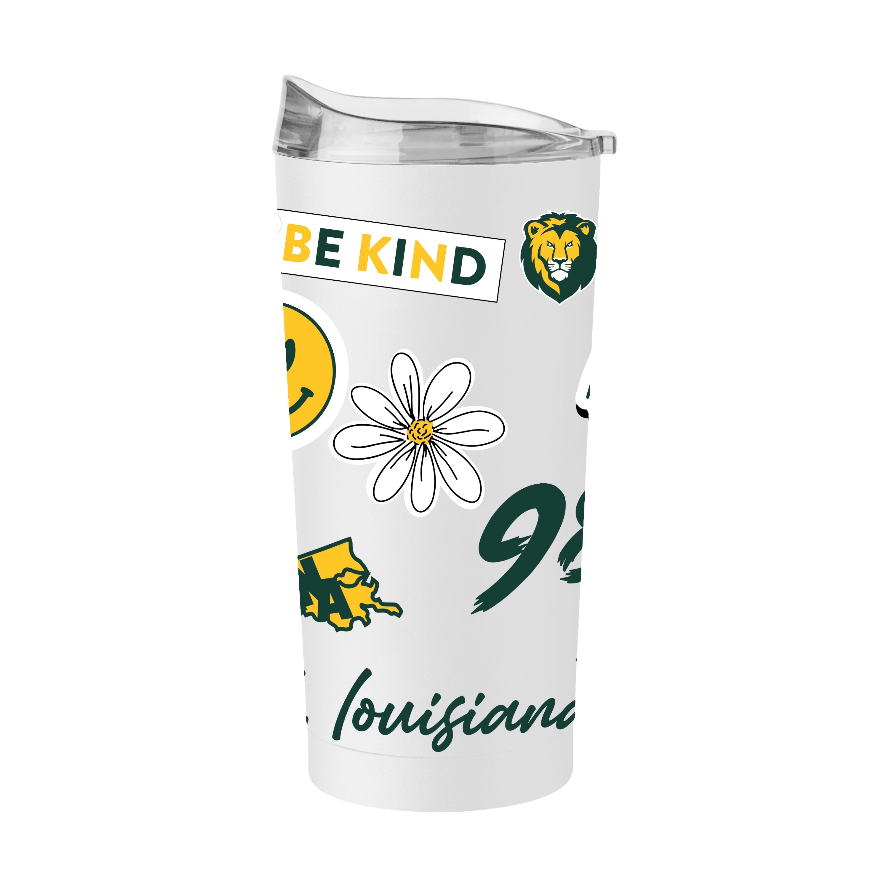 Southeastern Louisiana 20oz Native Powder Coat Tumbler