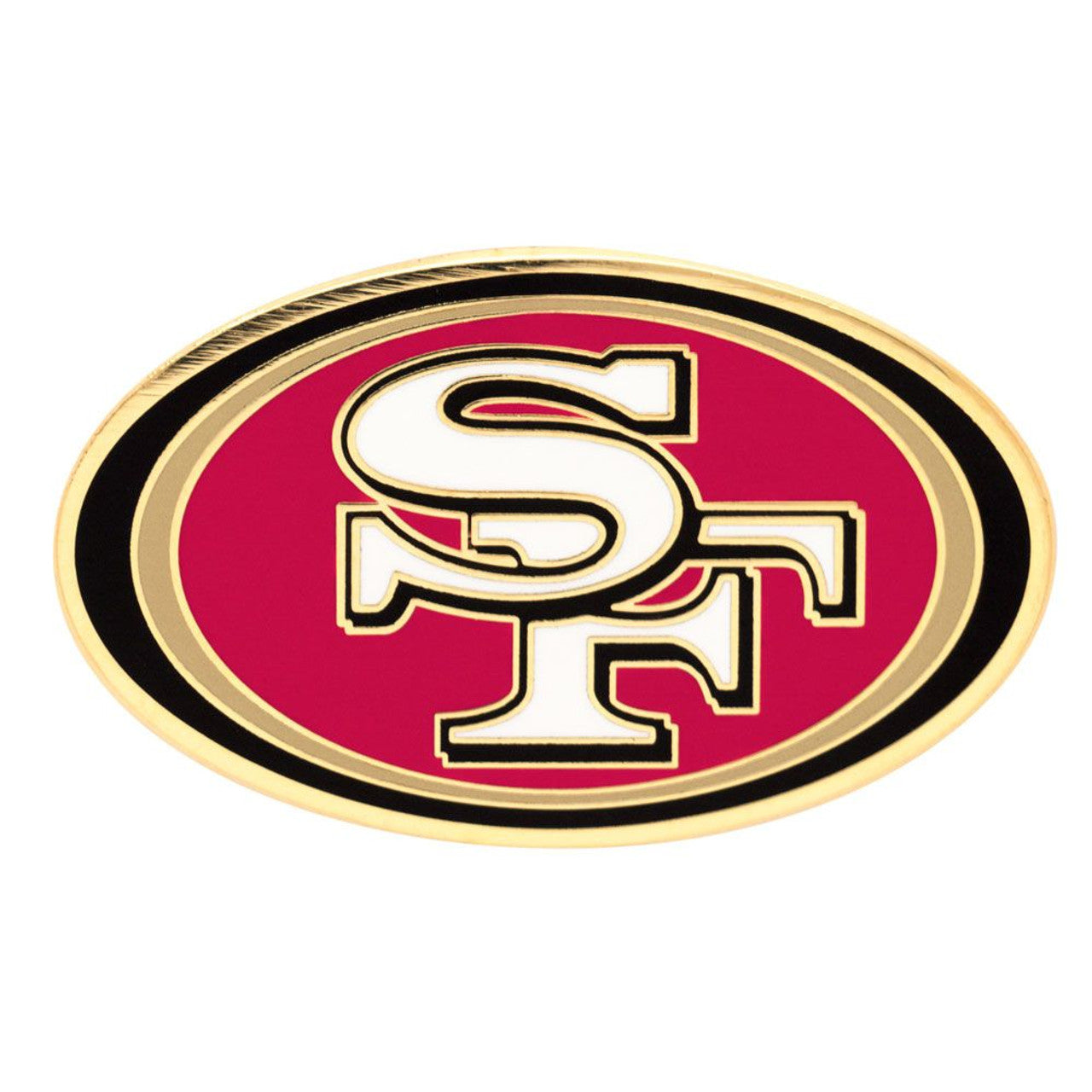 San Fransisco 49ers Collector Pin Jewelry Card - Special Order - Sports Collectibles, Sports Memorabilia, Sports Fan Shop, Sports Gifts