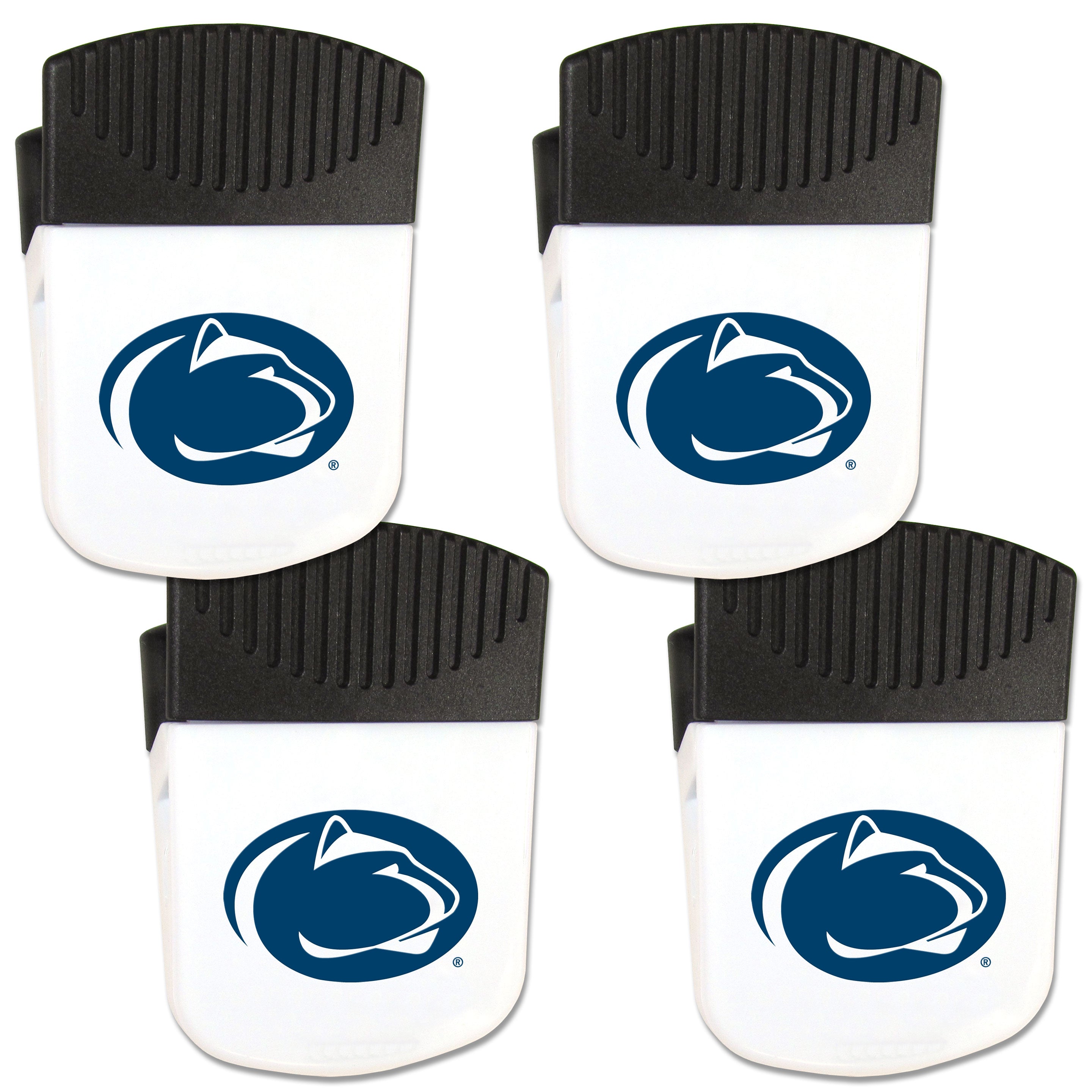 Penn St. Nittany Lions Chip Clip Magnet with Bottle Opener, 4 pack