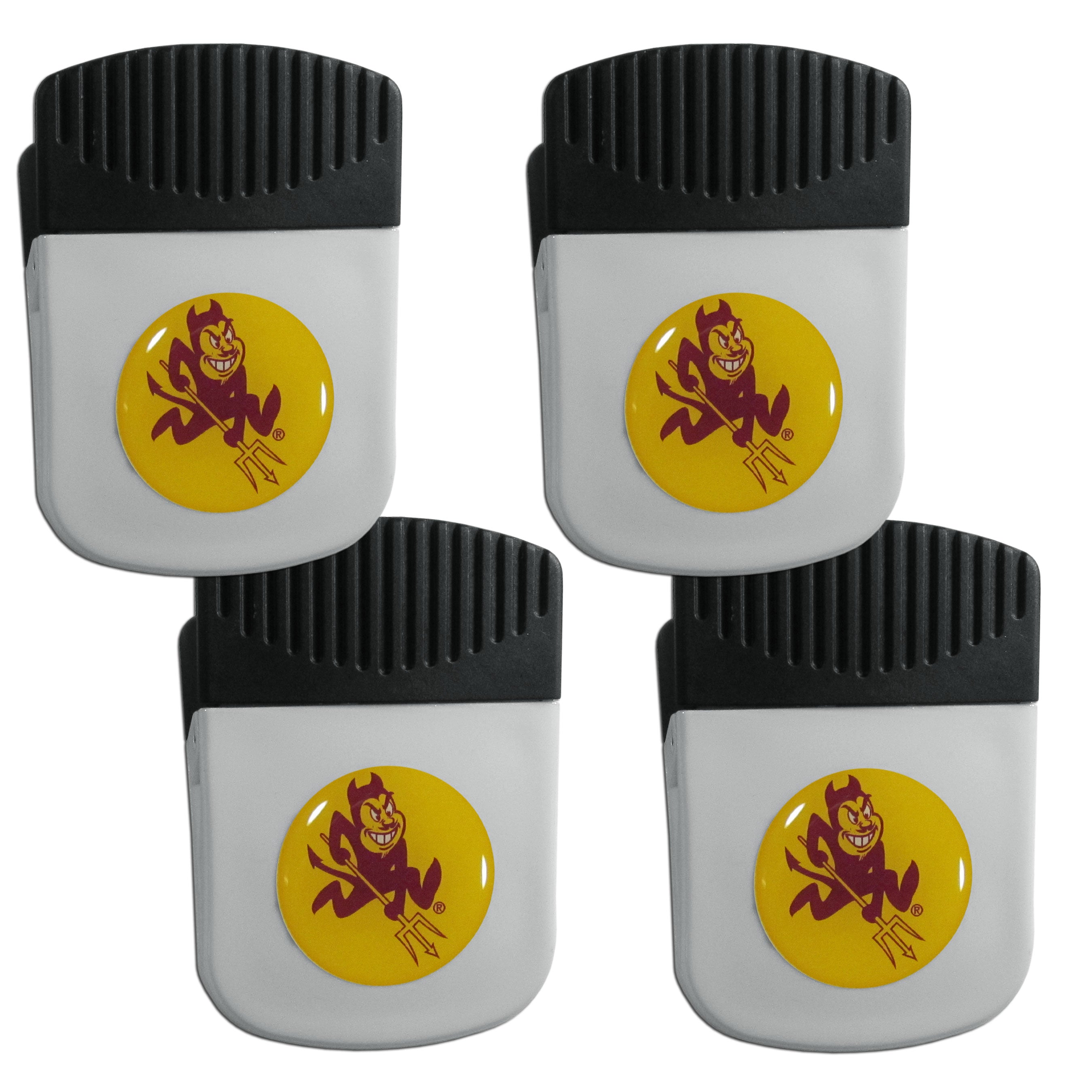 Arizona St. Sun Devils Clip Magnet with Bottle Opener, 4 pack