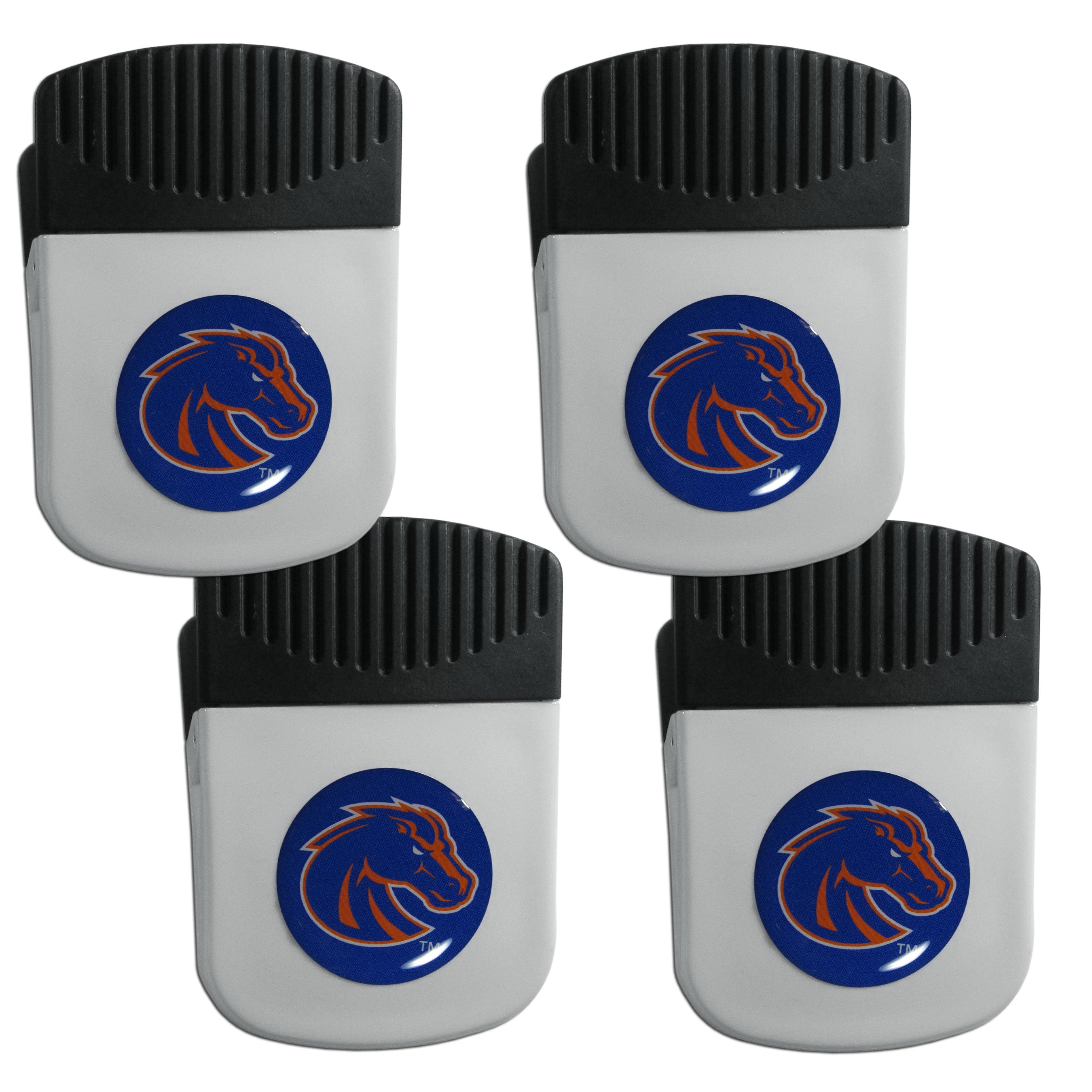 Boise St. Broncos Clip Magnet with Bottle Opener, 4 pack