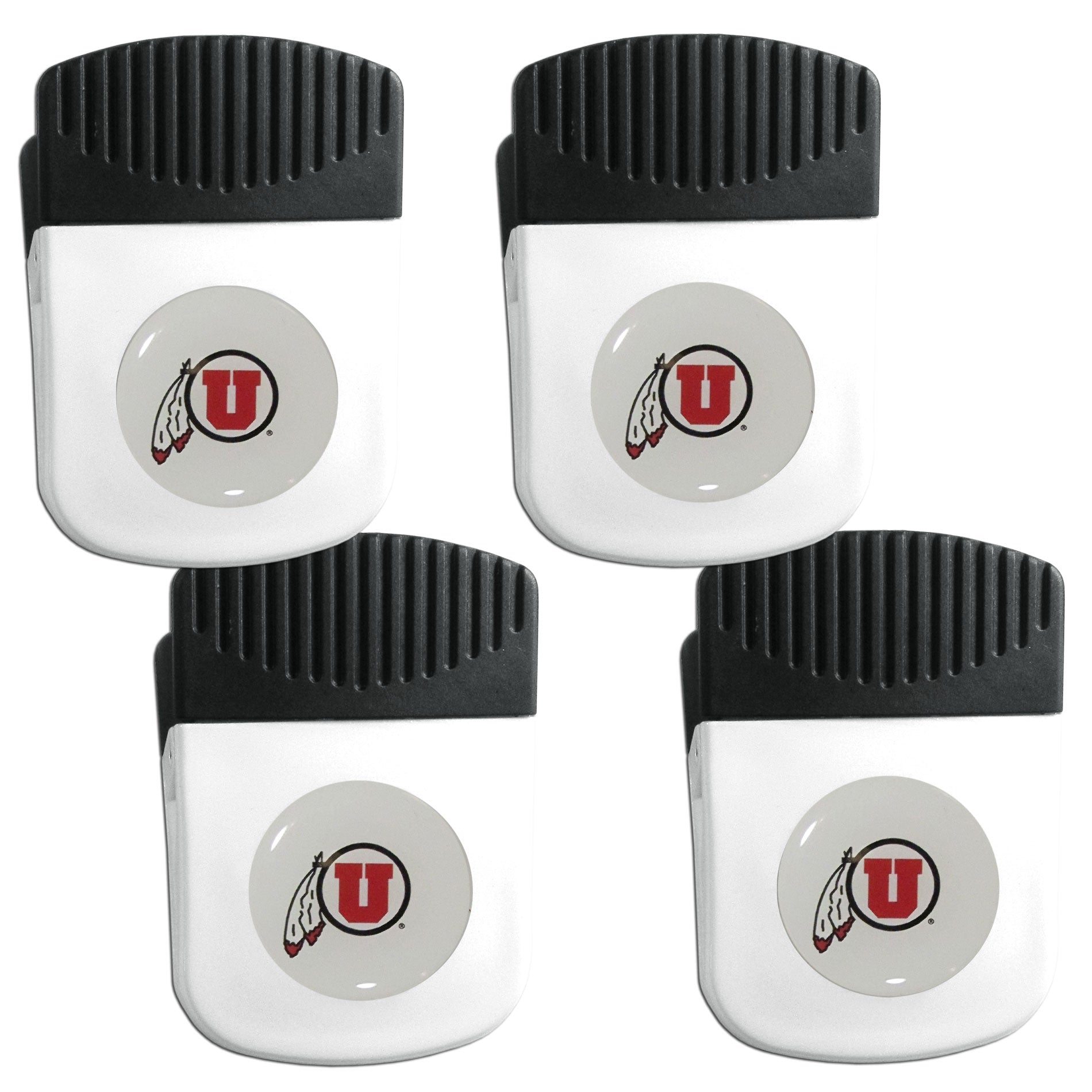Utah Utes Clip Magnet with Bottle Opener, 4 pack