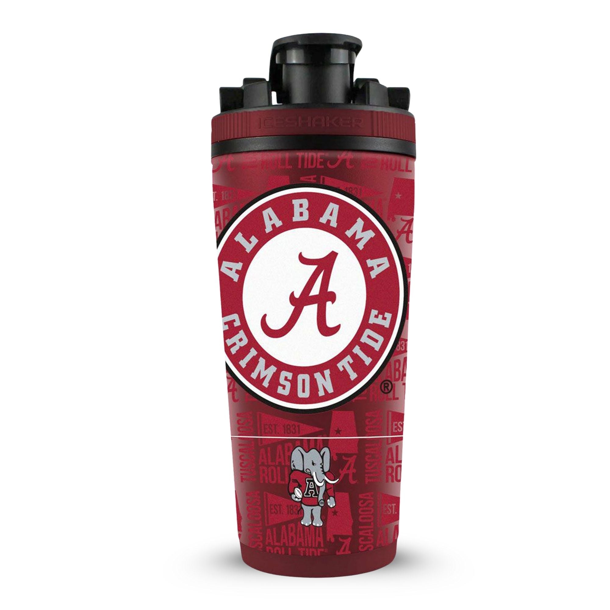 Officially Licensed University of Alabama 26oz Ice Shaker - Sports Gifts, Sports Memorabilia, Sports Collectibles, Fan Shop