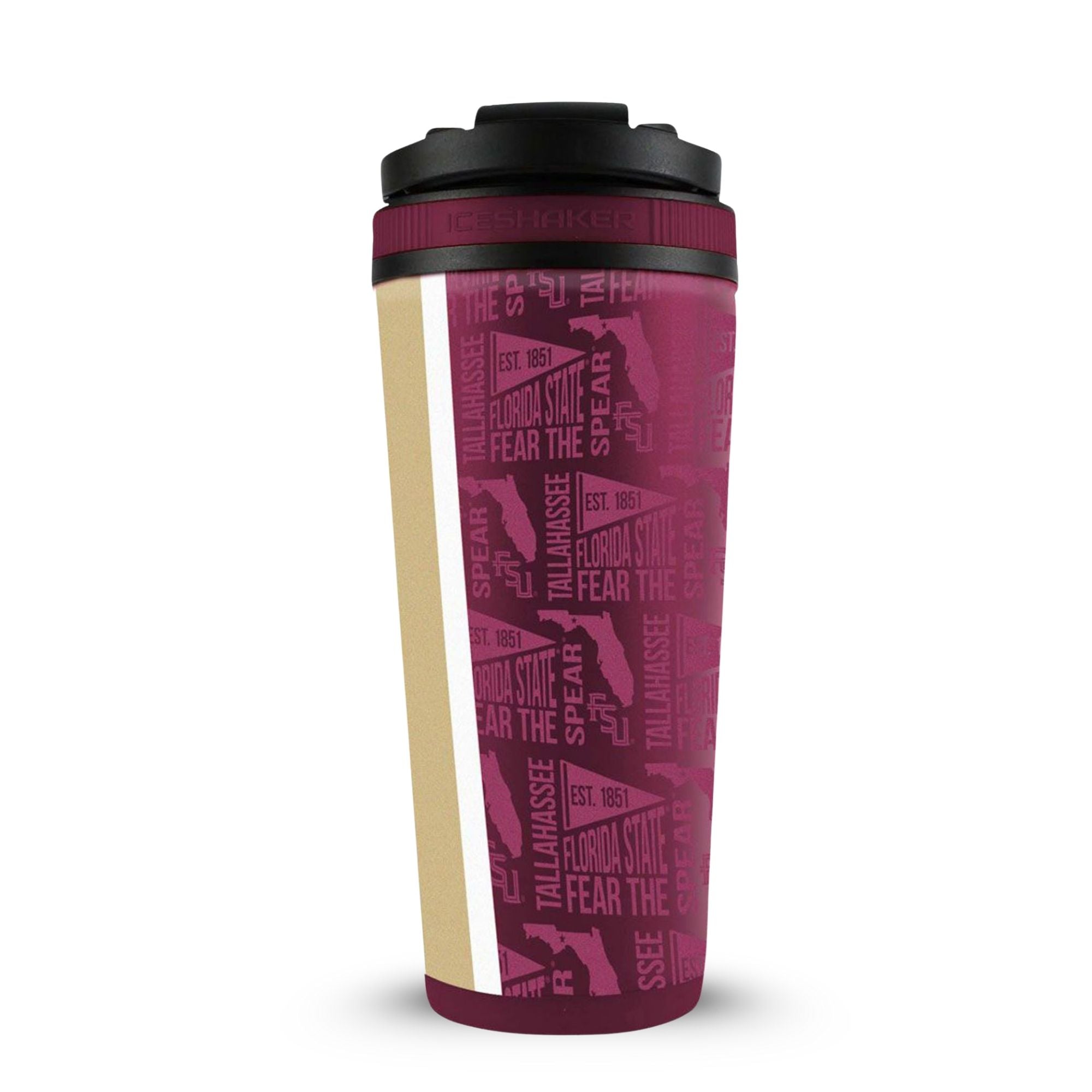 Officially Licensed Florida State 26oz Ice Shaker - Sports Gifts, Sports Memorabilia, Sports Collectibles, Fan Shop