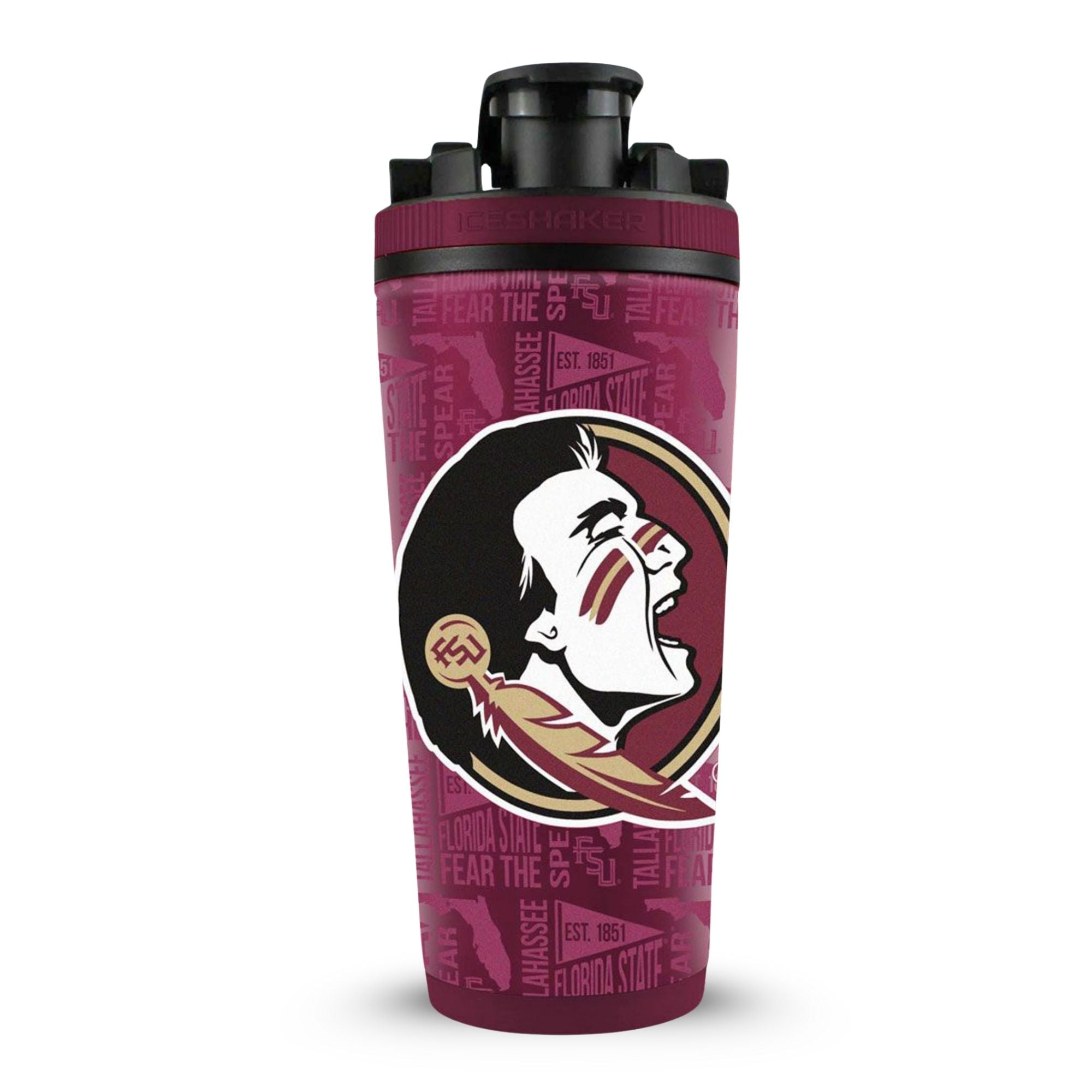 Officially Licensed Florida State 26oz Ice Shaker - Sports Gifts, Sports Memorabilia, Sports Collectibles, Fan Shop