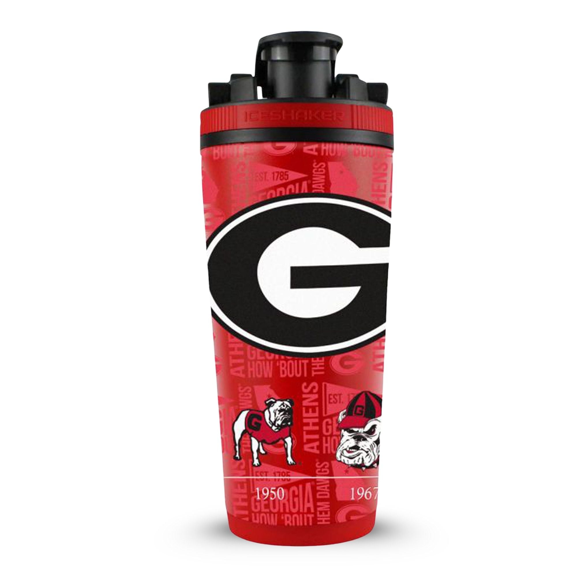 The College Vault - Georgia Bulldogs 4D Ice Shaker - Sports Gifts, Sports Memorabilia, Sports Collectibles, Fan Shop