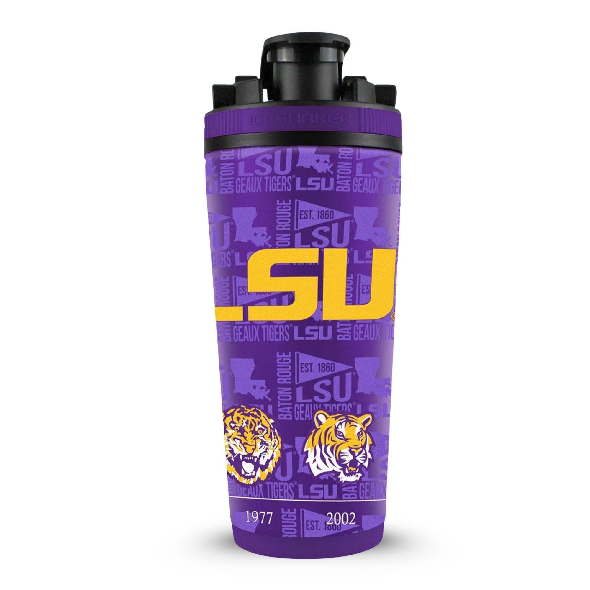 The College Vault - LSU Tigers 4D Ice Shaker - Sports Gifts, Sports Memorabilia, Sports Collectibles, Fan Shop